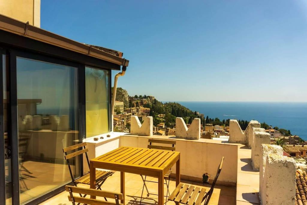 Apartamento Glamstudio Taormina Center Amazing View On Private Terrace Homgarden Exterior foto